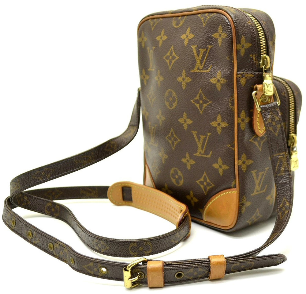 Louis Vuitton Bag Monogram Shoulder Amazon Crossbody Brown